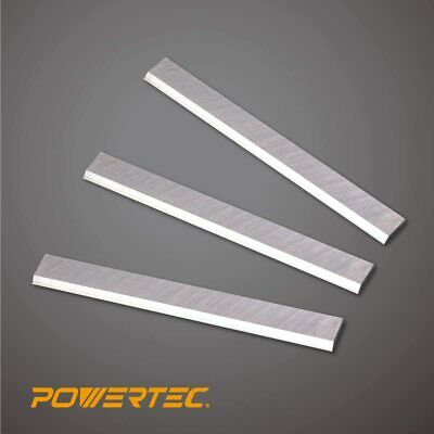 POWERTEC 6 inch HSS Jointer Knives for Craftsman 21705 - Set of 3 (148022)
