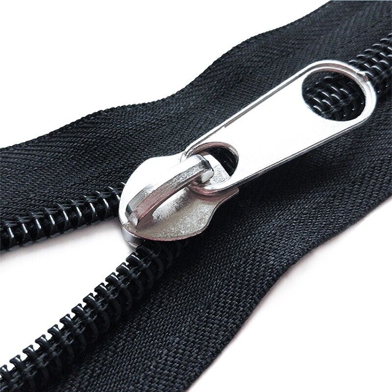 5pcs Metal Zipper Slider Zipper Head Pull Replacement Repair Kit DIY Zip Kit