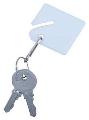 Zoro Select 33J870 Blank Key Tag,Assorted,Pk50